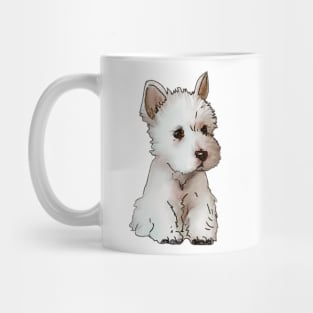 Puppy Westie Mug